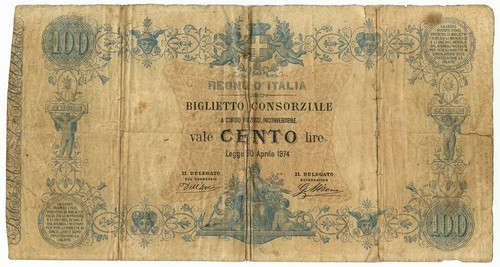 100 lire biglietto - biglietto, consorziale