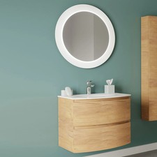 Mobile bagno a due cassetti