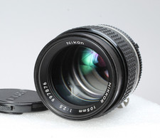 NIKON 105MM F/2.5 AI-S TELEOBIETTIVO AIS ATTACCO F OBIETTIVO - EX+