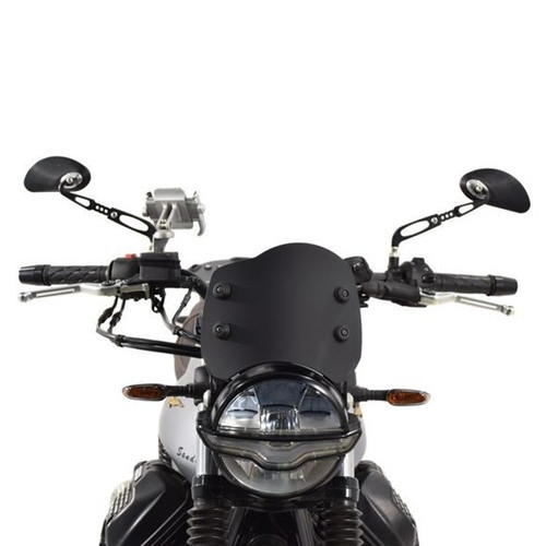 Cupolino sport nero - cupolino, opaco