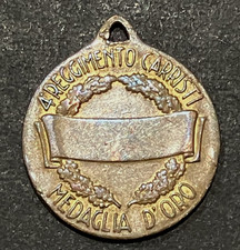 MEDAGLIA ARGENTO  4°