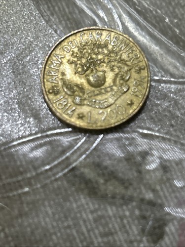 200 lire centenario arma dei - lire,