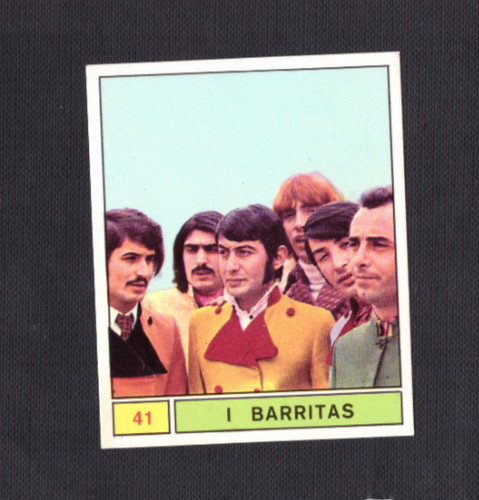 Figurina sticker barritas - i,