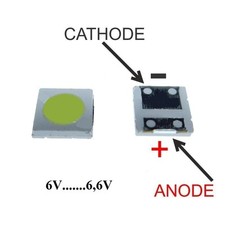 5 LED 6..6,6V per Riparazione
