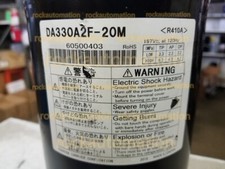 TOSHIBA DA330A2F-20M 197V A 120HZ R-FOUR TEN A DC INVERTER A/C COMP.