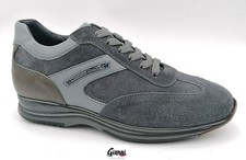 Scarpe Uomo Cristiano Gualtieri 458/P Sneakers Sportive Eleganti Camoscio Grigio