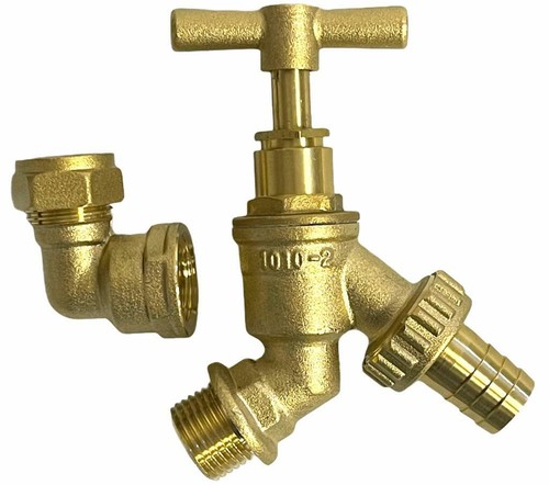 Tubo rubinetto ottone - , 1/2"