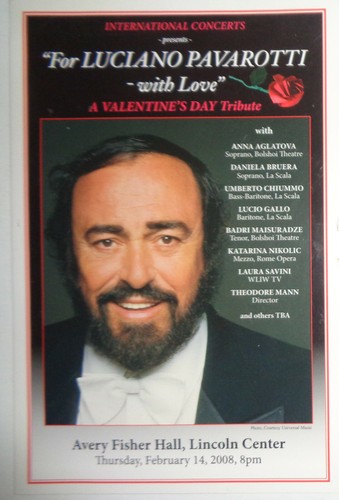 For luciano pavarotti with - for, pavarotti,
