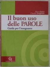 Libro - il buon uso delle parole - guida per l'isegnamento