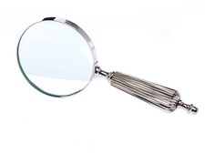 Lente d'ingrandimento aiuto lettura in stile antico aspetto Larp lente di