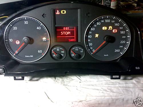 Quadro strumenti golf v - quadro,