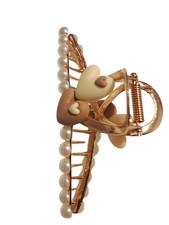 Broche, pince, Cheveux métal