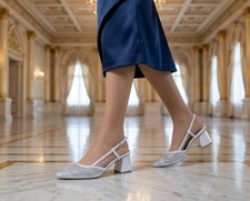 DECOLLETE ELEGANTE SILVER