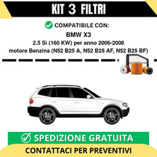 Kit 3 Filtri Tagliando per BMW