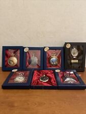 Lotto 7 Orologi da Tasca a Carica Manuale e Batteria da Collezione Pocket  Watch