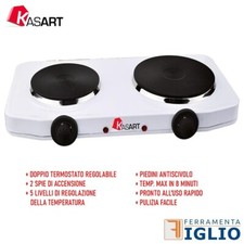 Fornello Elettrico 2 Piastre