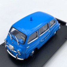 Modellino auto Brumm 1/43 Fiat 600D Multipla Polizia Municipale Roma 1964