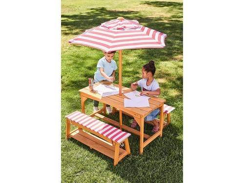 Tavolo picnic legno - da, in