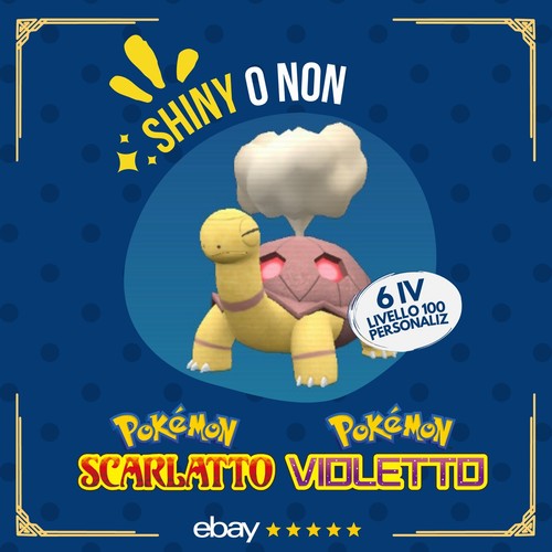 Torkoal shiny non 6 iv - non,