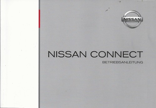 Nissan connect manuale uso - manuale, e