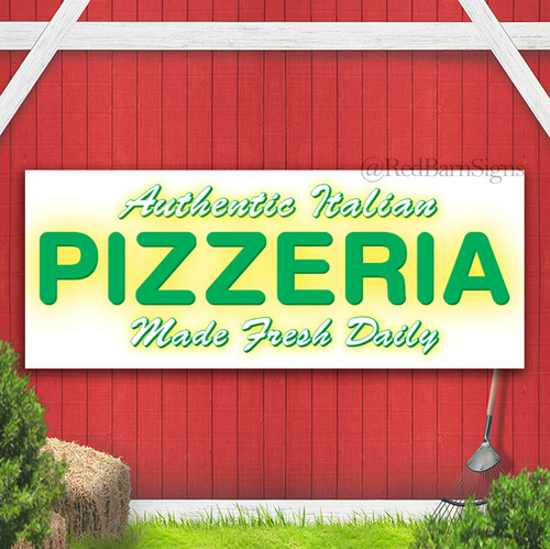 Autentico striscione pizzeria