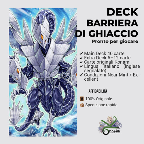 Yugioh mazzo deck barriera - barriera, di