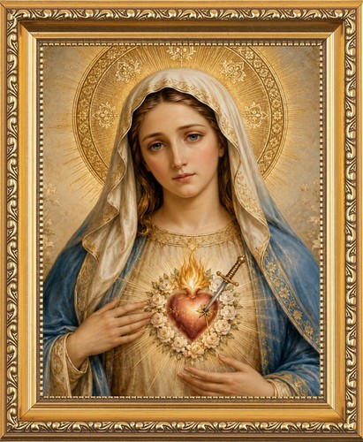 The immaculate sacred heart - sacred,