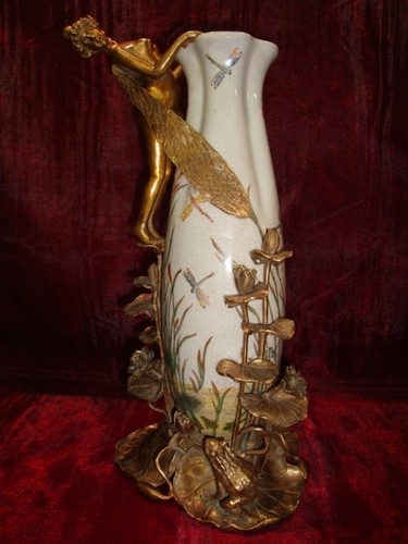 Vaso rana elfo - art, deco
