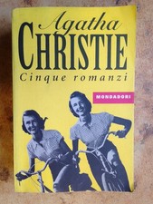 LIBRO DEL 1995 :  ' AGATHA CHRISTIE : CINQUE ROMANZI  '  !!!
