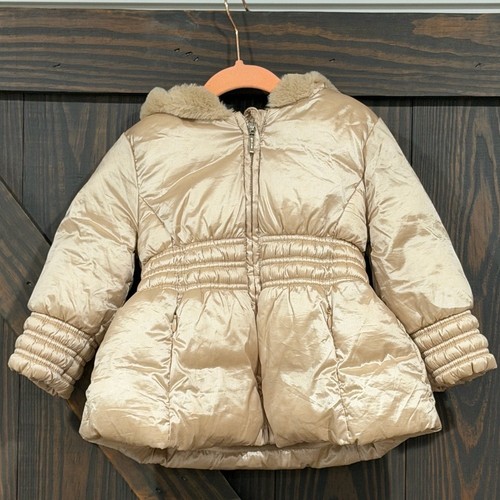 Cappotto giacca imbottito oro