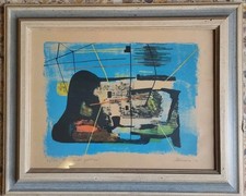 Giuseppe Santomaso Litografia