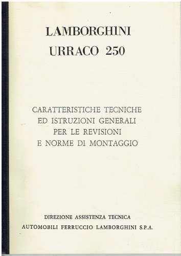 Lamborghini urraco p250 1972 - p250, 1972-