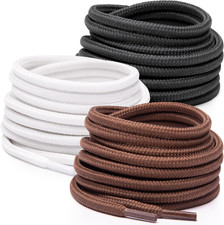 Lacci Scarpe Rotondi [3 Paia]