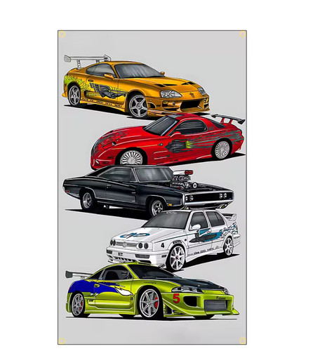 Arazzo fast furious 3x5 - &,