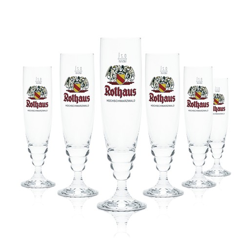 Bicchieri birra rothaus - 6,