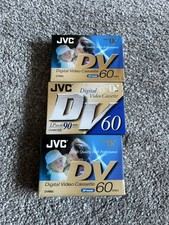 3 x JVC DVM 60 Mini DV