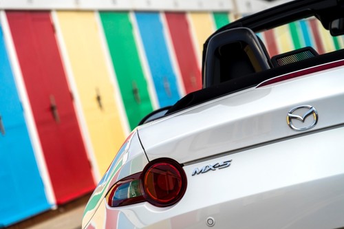 White mazda at - white, the
