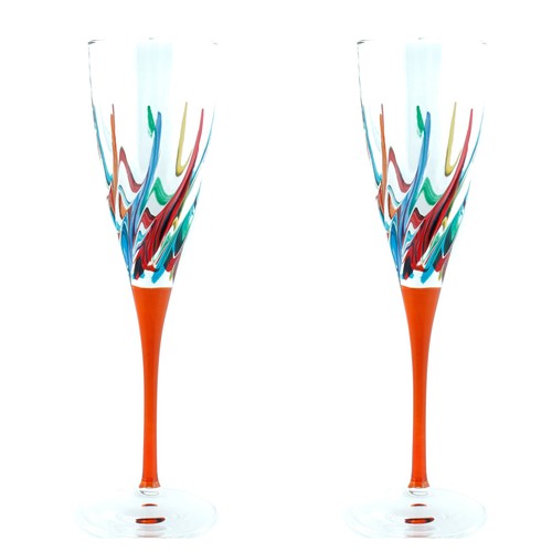 Coppia murano champagne - di,