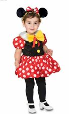 Costume Carnevale Bambina Topolina Minnie Misura  5/6 Anni