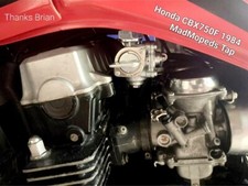 Honda CB750 CBX750 Rubinetto benzina Petcock 20 mm M20 aspirapolvere Regno Unito ciclomotori 