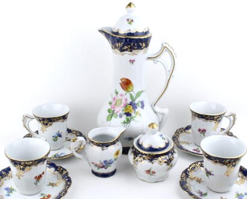Set tè vintage porcellana - set,