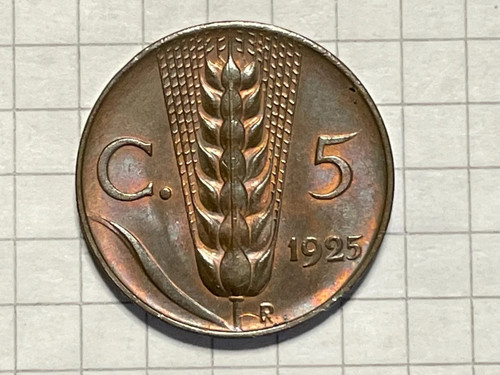 Iii 5 centesimi - v.e.,