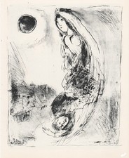 Marc Chagall - Coppia con la