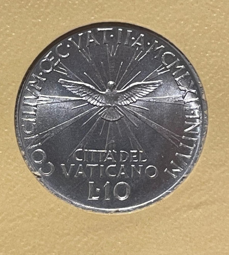 Moneta vaticano lire - 10,