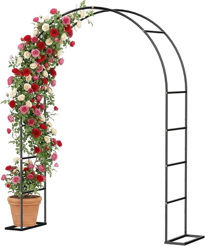 Arco per rose metallo - rose, con