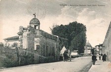 dh537 cartolina foligno palazzina bernabo fuori porta romana  perugia