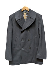 American USN Vintage DSCP US Navy Quarterdeck Collection Pea Coat Size 42L #3