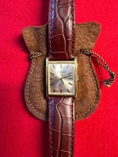 Tissot da collezione placcato oro anno 1969 con cinturino vero coccodrillo