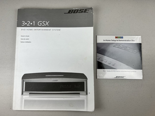Bose 321 gsx - 321, series