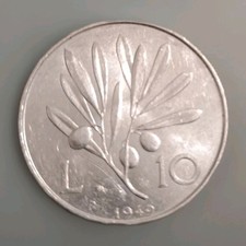 Repubblica italiana 10 lire - ,